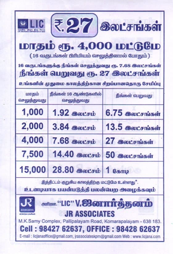 Notice poster